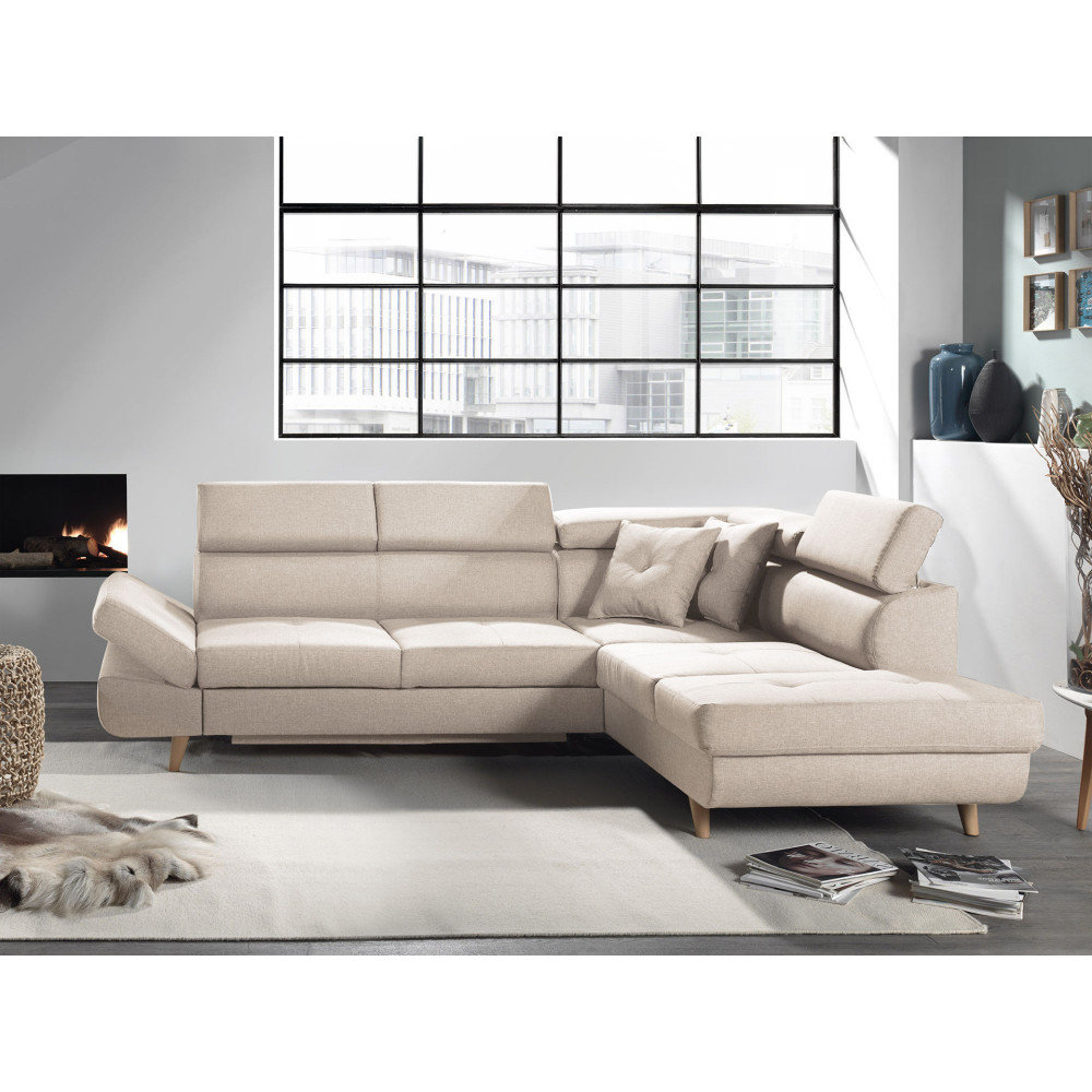 Ecksofa Linea mit Bettfunktion