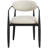 Riccio Performance Fabric Upholstered Dining Arm Chair-992955117-992955091
