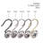 Steel Shower Curtain Hook-63877029