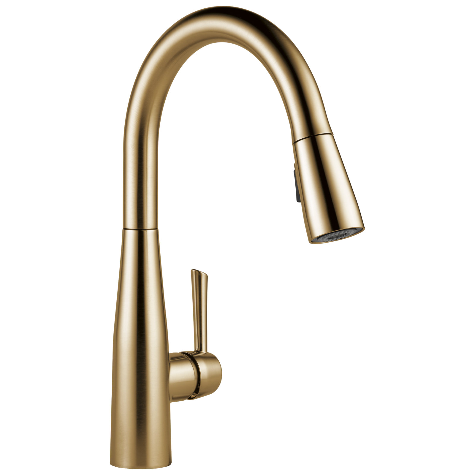 Essa Pull-Down Kitchen Faucet, Champagne Bronze