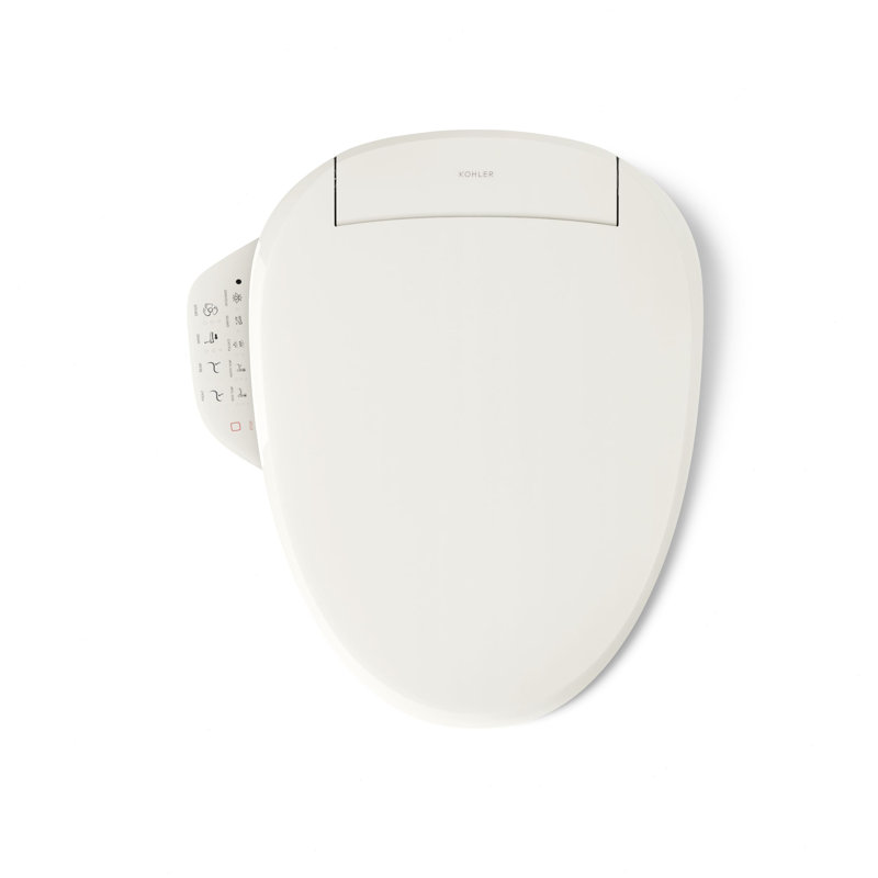 C3® 155 Cleansing Elongated Toilet Seat, Biscuit