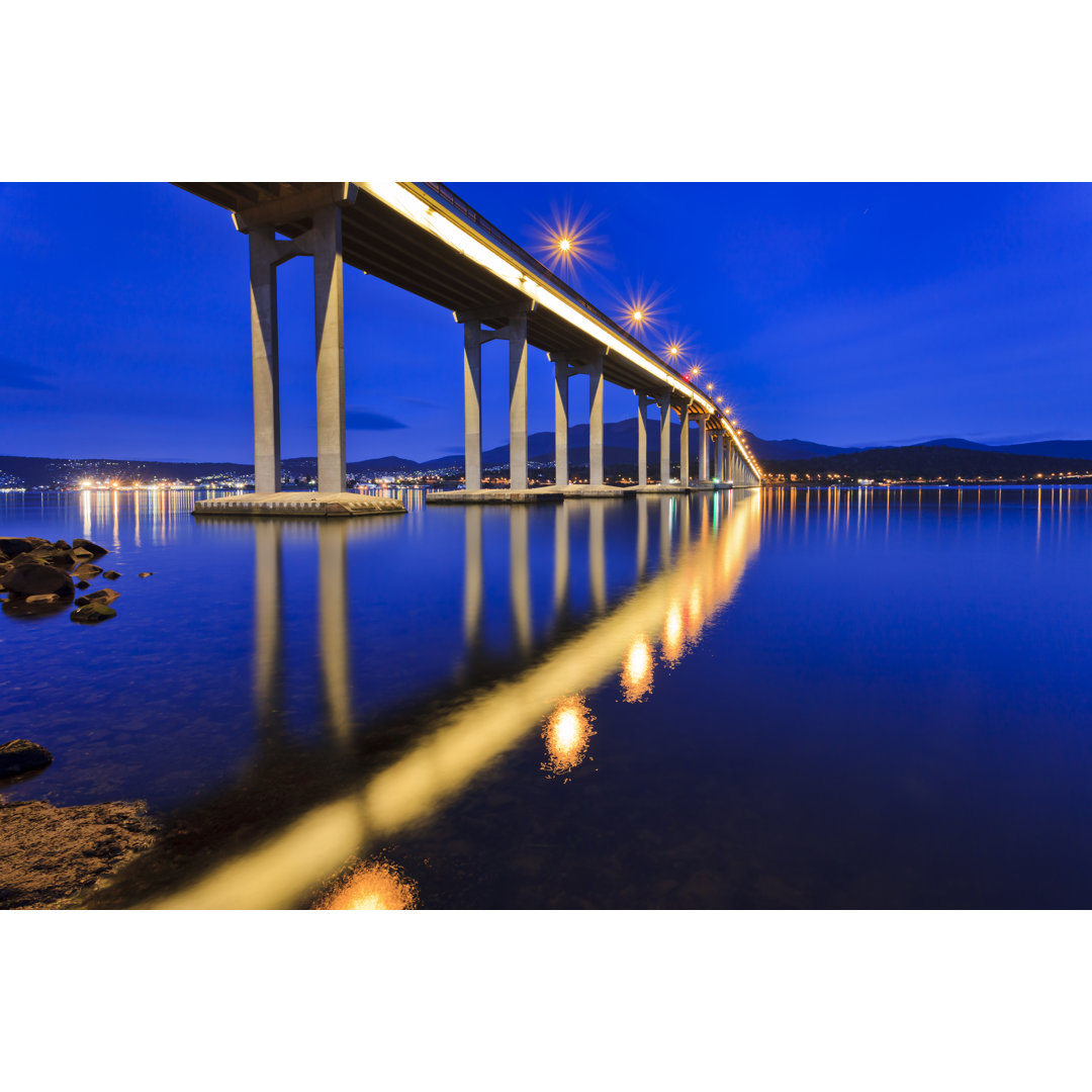 Tasmanien Brücke von Zetter - Leinwandbild