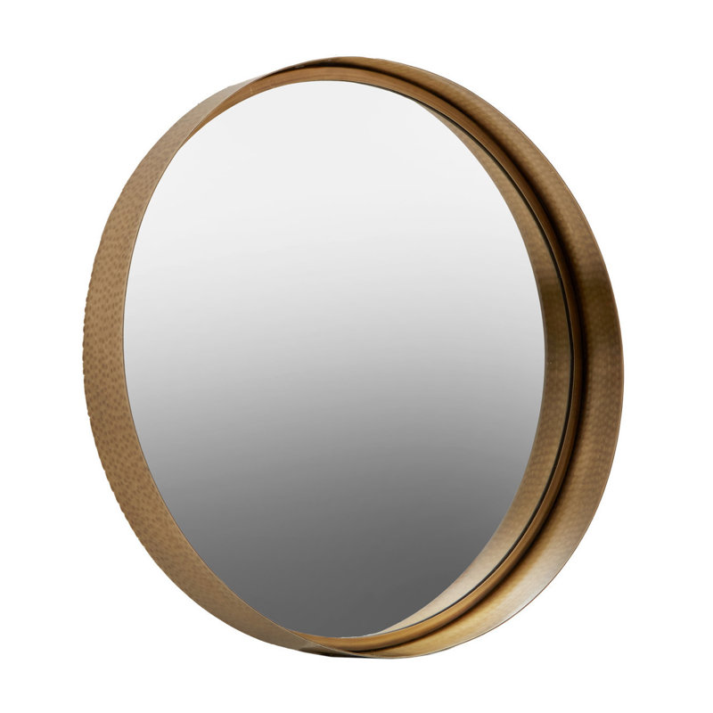 Rarden Metal Flat Wall Mirror, 154.94 cm H x 154.94 cm W