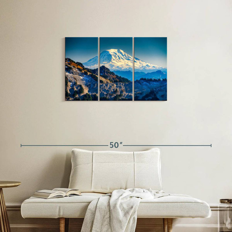 Mont Adams et Tatoosh Range, H 20 po x l 33 po