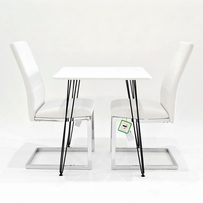 Maguire 2 -Person Dining Set, White