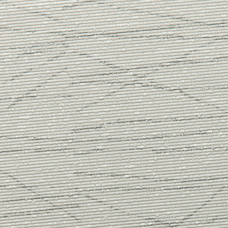 3' L x 54" W Wallpaper Roll, White/Silver