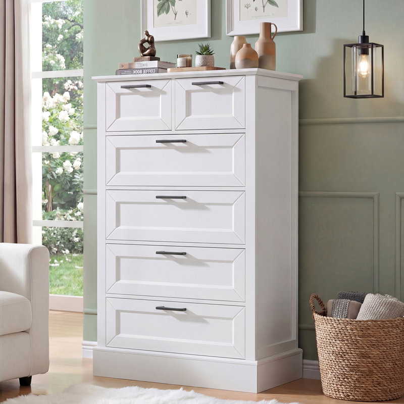 Commode 6 tiroirs H 47,2 po