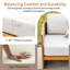 Outdoor Loveseat Sofa – Solid Hardwood, 20 cm Cushions, D17 Foam, Olefin Fabric-937289339