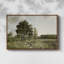 Paysage rétro - DCLXI - reproduction encadrée sur toile-1130241214-1130241211