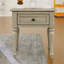 Table de chevet de chambre à coucher avec tiroir de rangement-1080316380