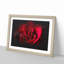 The Beauty of a Red Rose - Picture Frame Graphic Art Print-56864477-56864478