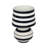 Catharine Positano Striped Papier Mache Table Lamp-272334902