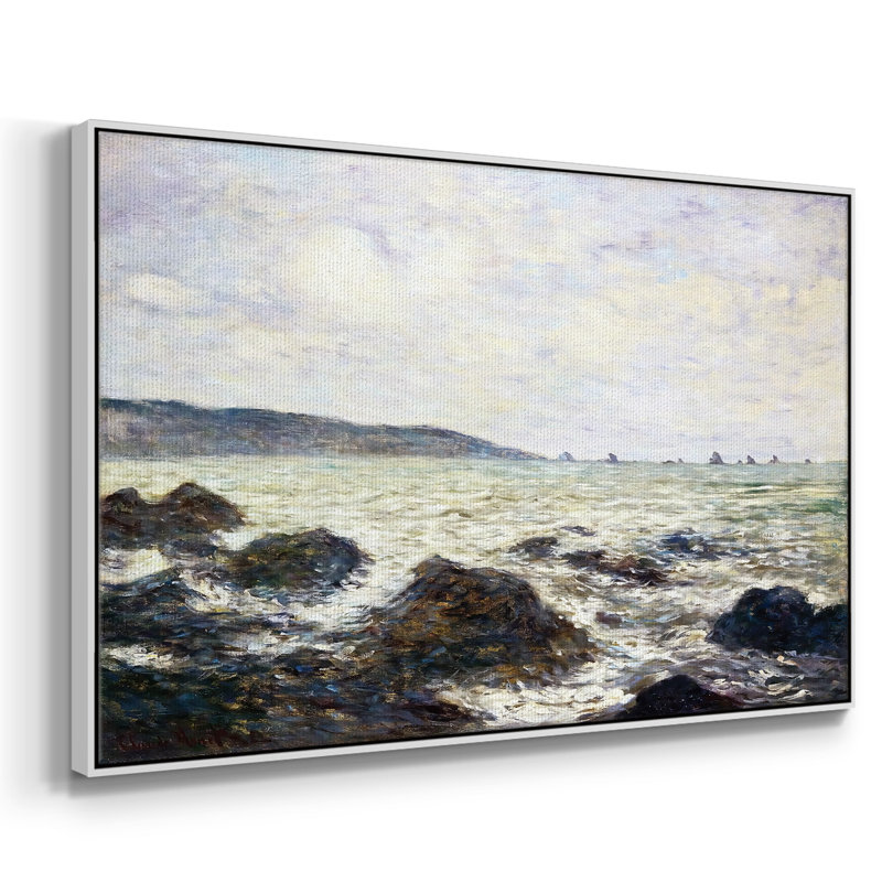 Côte de la Normandie, H 37 po x l 25 po x P 2 po, Blanc