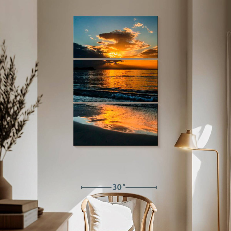Gillard Jamaica Ocean View, 65" H x 42" W