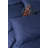 Super King Quilt Cover Set, Dark Blue, 102.4 x 86.6 inches | 100% Cotton Ranforce, 145 Thread Count | Includes 2 Pillowcases (19.7 x 31.5 inches) | Machine Washable, Reactive Printing, Stylish & Durable Design-112932157-112932146