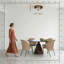 Modern 4-Light Flush Mount Ceiling Light-127658760