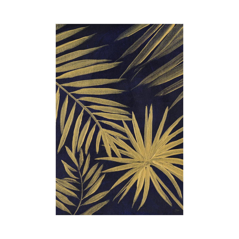 Tropical Gold by Nan - Wrapped Canvas Painting 1 Piece Wrapped Canvas Painting, 30.48cm H x 20.32cm W x 1.91cm D