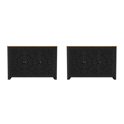 Arrastia Transitional Coordinated Sideboard Set Of 2