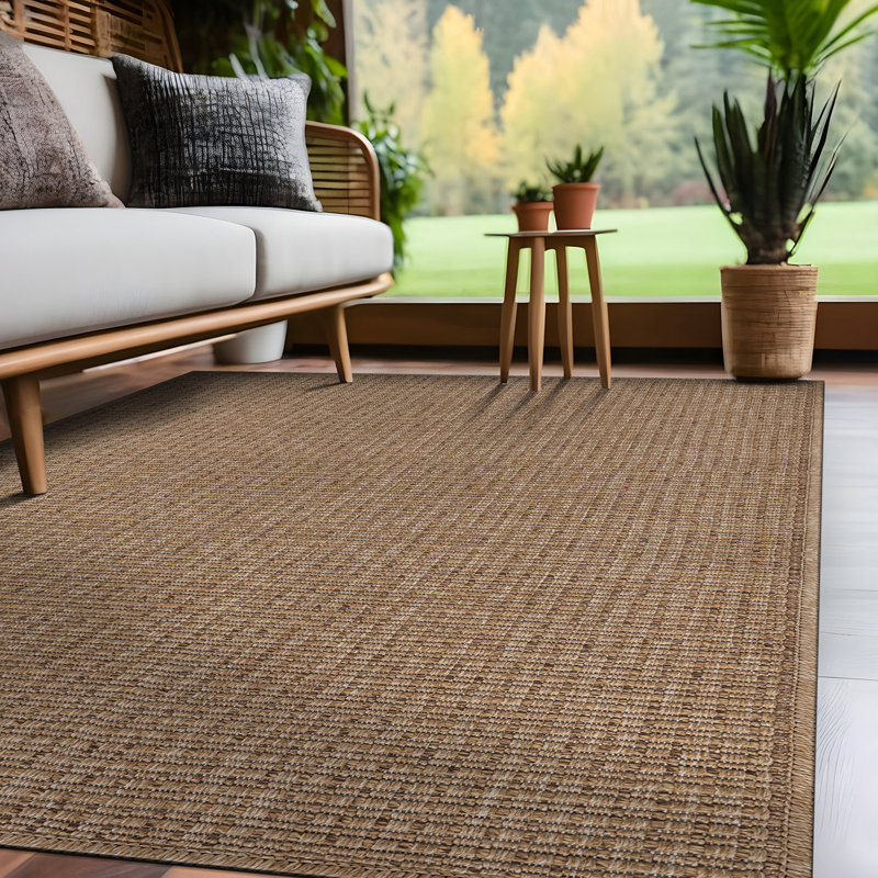 Nadene Natural Indoor Area Rug, Rectangle 4' x 6'