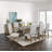 Egremt Extendable Solid Reclaimed Wood Dining Table-1382880428