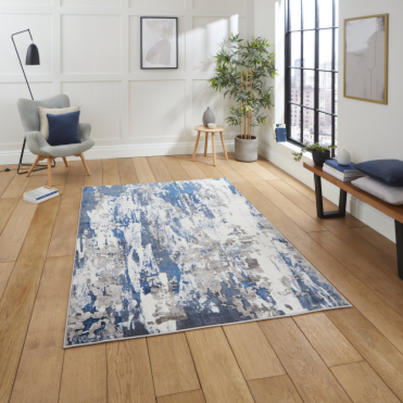 Apollo area rug Machine Woven Rectangle Grey
