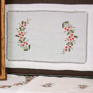Napperon Holly Berry