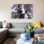 « mauve fleur », reproduction de photo sur toile tendue-72071250-72071251-72071255