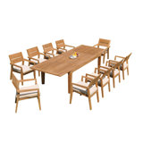 Caranas Outdoor - Piece Teak Dining Set