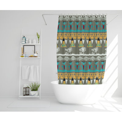 Rik Polyester Shower Curtain