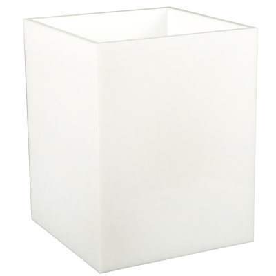 Plastic Open Waste Basket - 2.8 Gallons