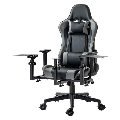 Anman Flight Simulator Chair Joystick/Hotas Chair Mount Fit Thrustmaster A10C, Not Include Steering wheel & Wheels & Pedals and Shifter Handbrake