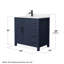 Ensemble de meuble-lavabo simple 36 po avec plateau en marbre Beckett-61870894-61870890-61870896