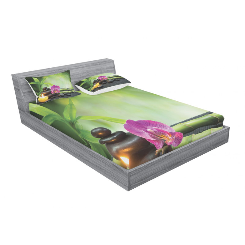Microfiber Sheet Set, Full Sheet Set with Fitted Sheet
