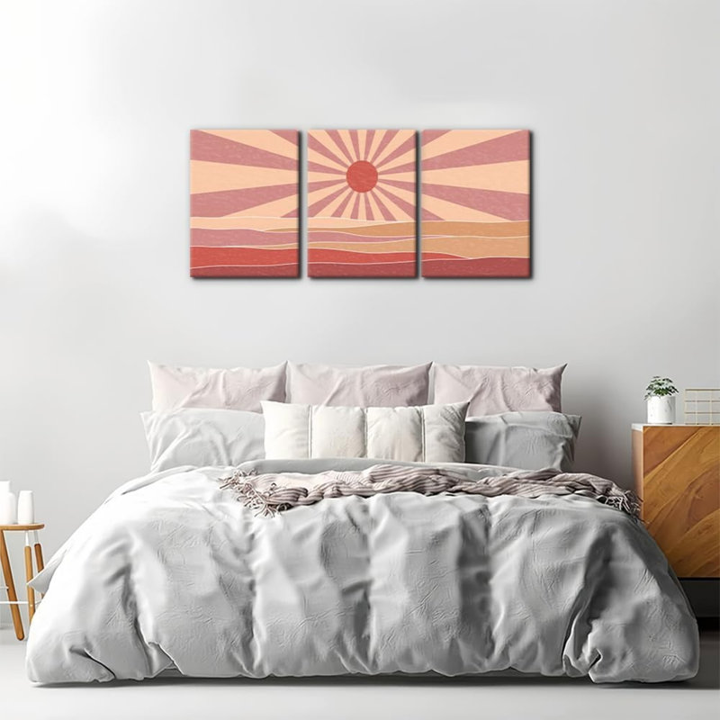 12 "x 16" Boho Sun Mountain