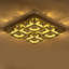 Madisen Glass LED Flush Mount