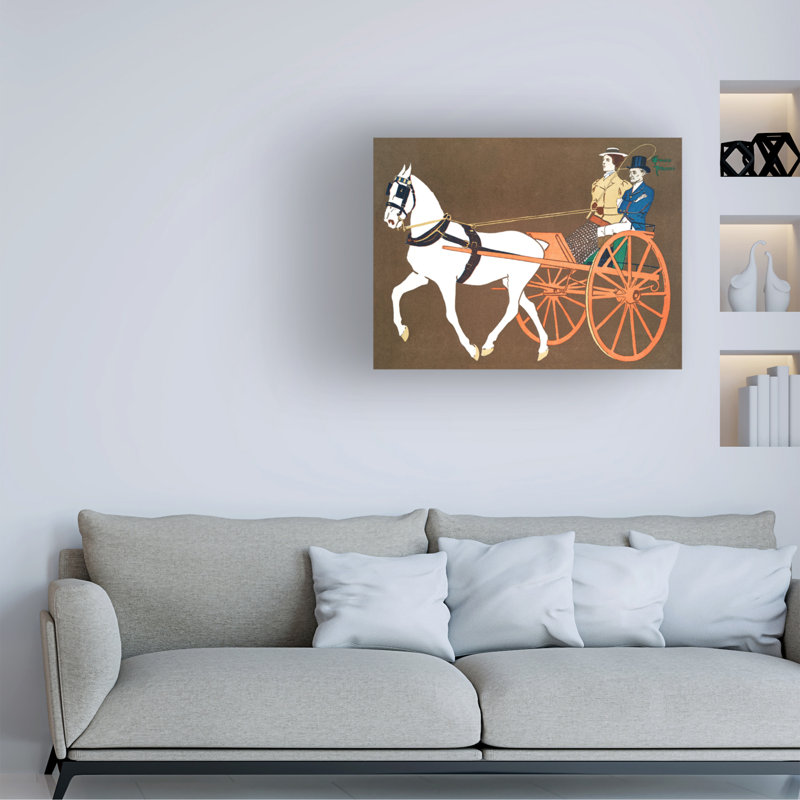 Art sur toile, bolle Edward Penfield, H 24 po x l 32 po