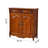 European Style Solid Wood Carved Shoe Cabinet 12 Pair Shoe Storage Cabinet