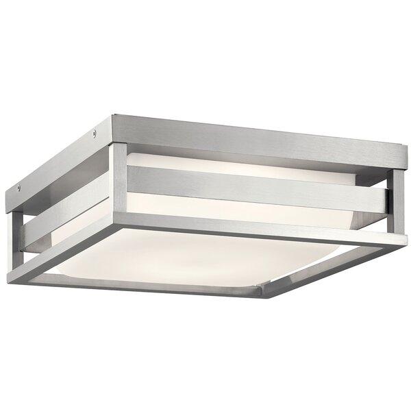 Ebern Designs Ruby-Jai LED Outdoor Flush Mount & Reviews | Wayfair