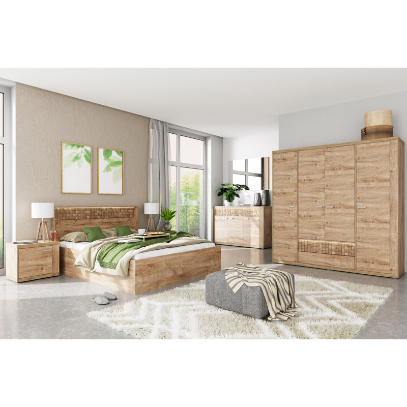 4 Door Laminate Wardrobe