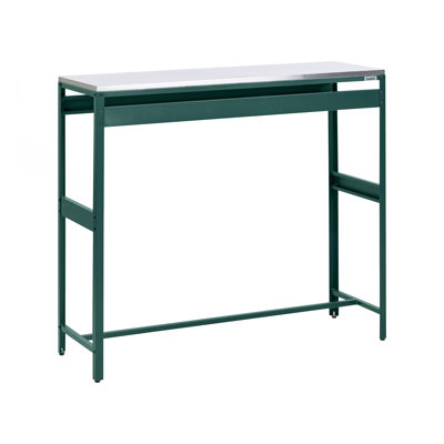 Rectangular Metal Outdoor Bar Table , 115cm cm W 40cm cm D