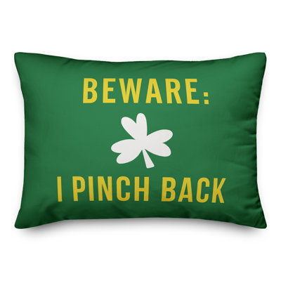 Coussin Patty Beware I Pinch Back