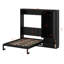 Lit escamotable Farmhouse multifonctionnel avec garde-robe et tiroirs, lit plateforme pliable grand format-132941780