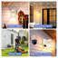 Ensemble de 2 luminaires de véranda avec prise GFCI, lanterne murale d'extérieur Dusk to Dawn-359312859