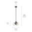 Steel Dimmable Globe Chandelier-2128908582-2128908581-2128908580