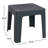 Broshous Outdoor Plastic Square Side Table Set-1128430963