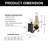13Inch Tradictional Wall Sconce Lamp