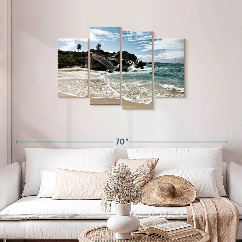 Gillard The Baths Of Virgin Gorda, 27" H x 43" W
