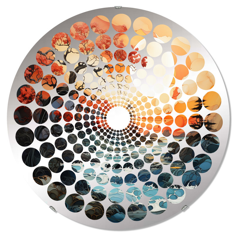Circle Mirror, 23.6" x 23.6"