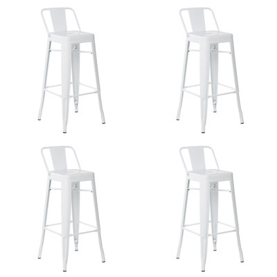 Tabouret de bar 26 po low back Hakana