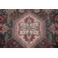 Tapis rose fuchsia rétro 10x13